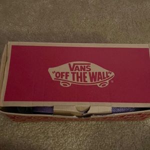 All purple sparkly vans